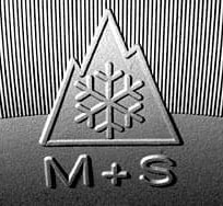 Les marquages M+S et 3PMSF
